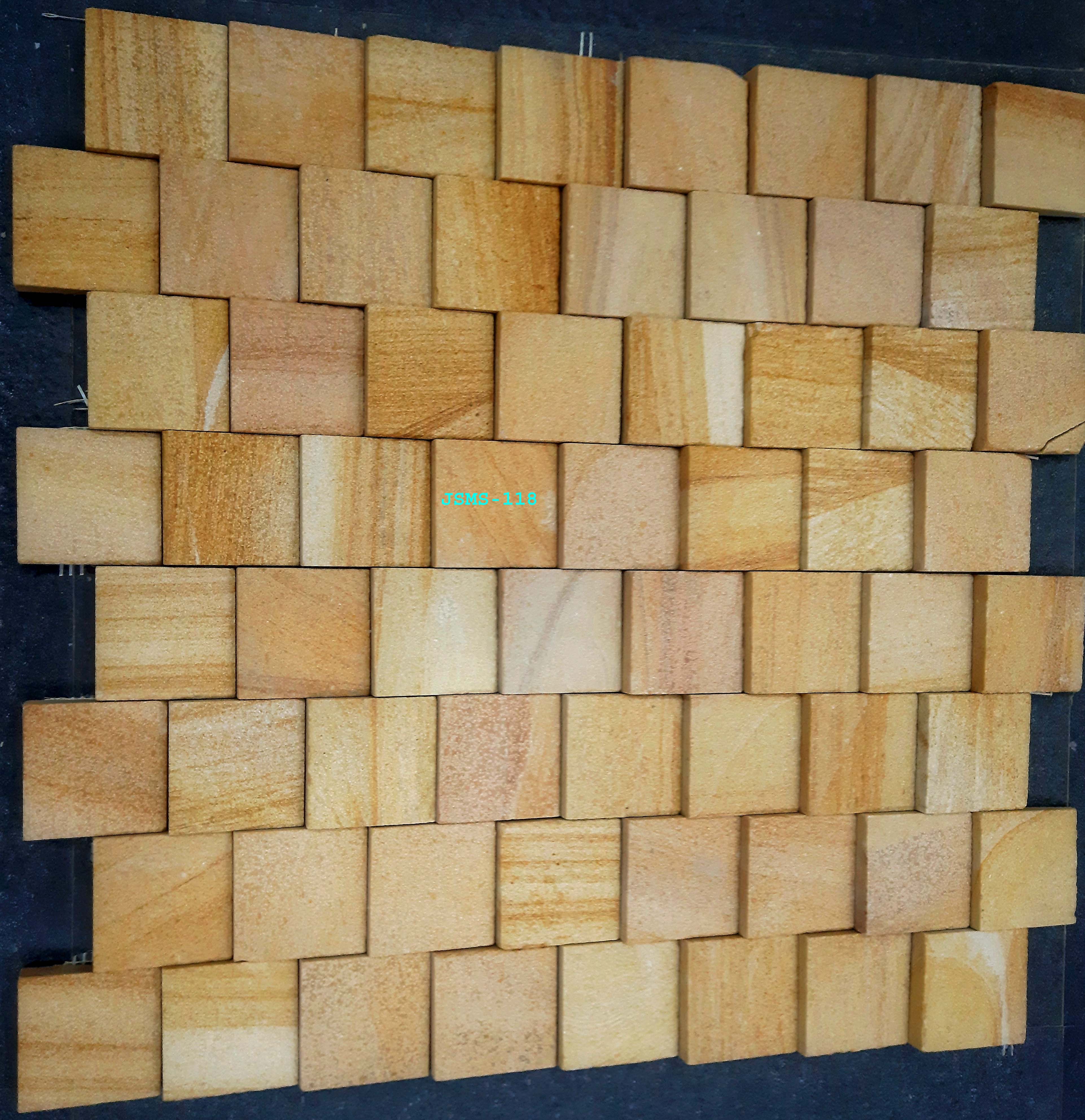Sandstone Mosaic Wall Tile